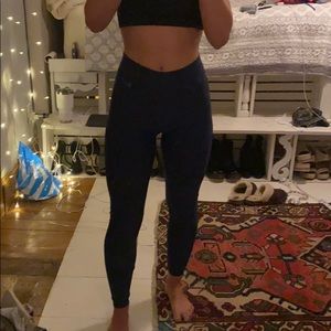 Navy Blue Nike Leggings